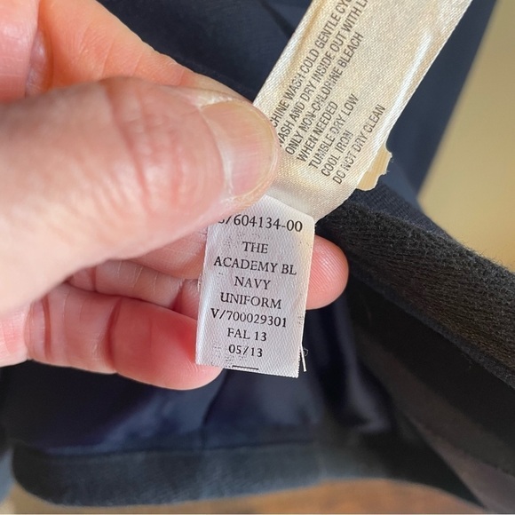 Gap The Academy Blazer Navy Size 8 - Picture 7 of 8